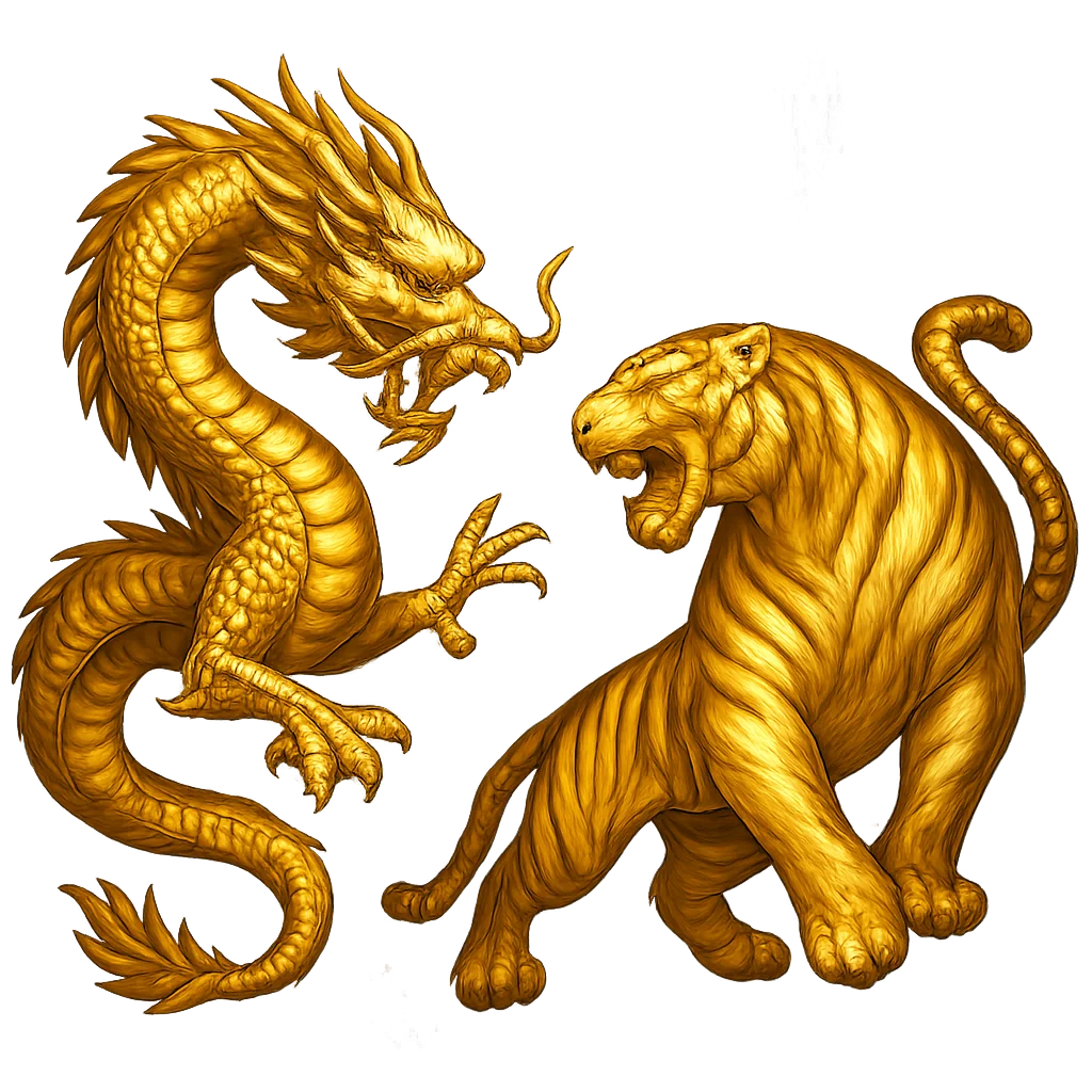 image dragon and tiger